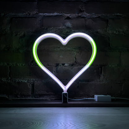 Neon Queer Heart