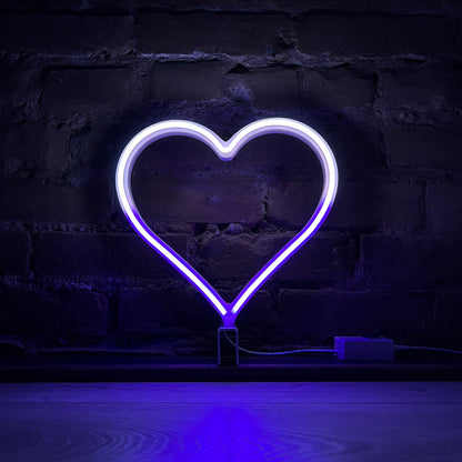 Neon Queer Heart