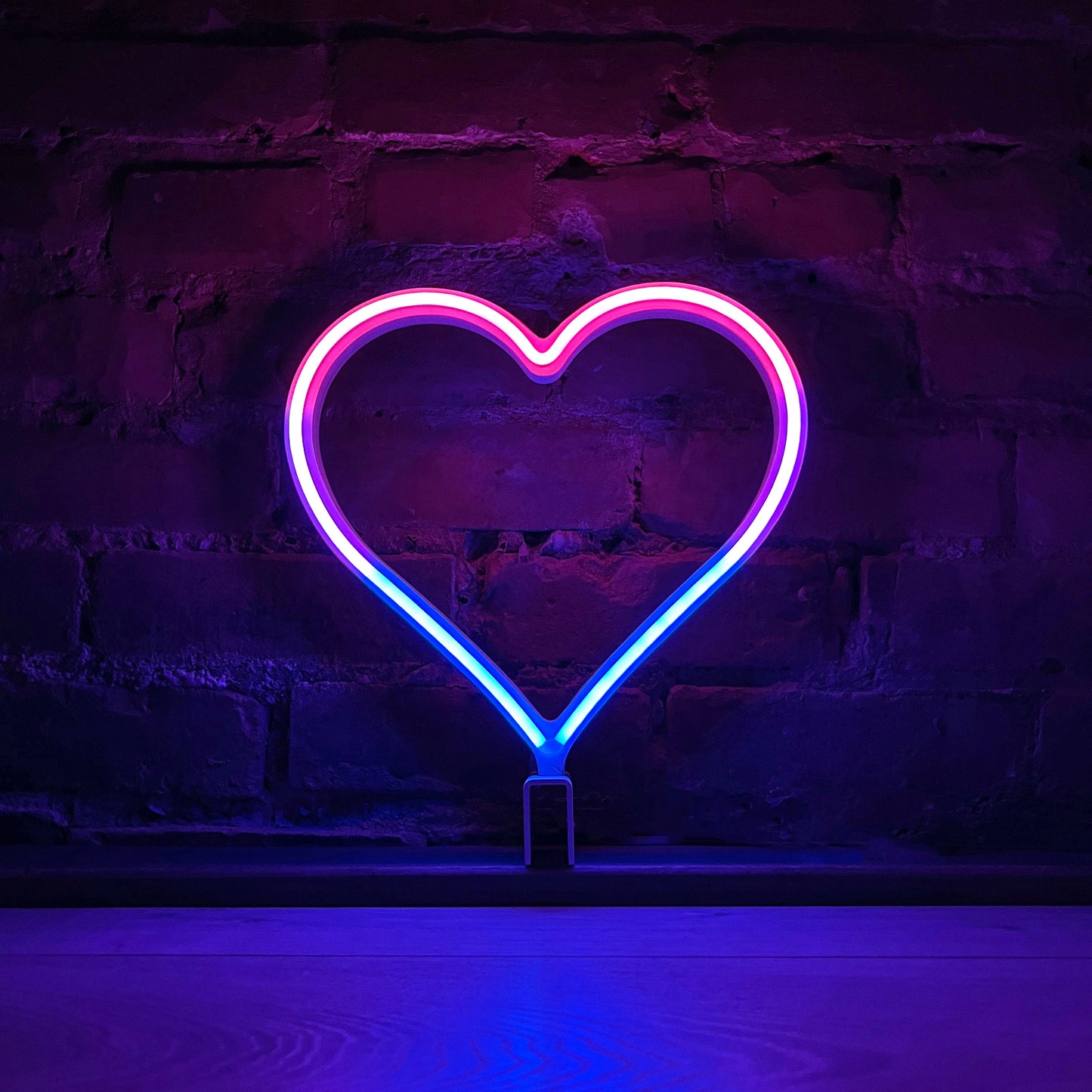 Neon Queer Heart