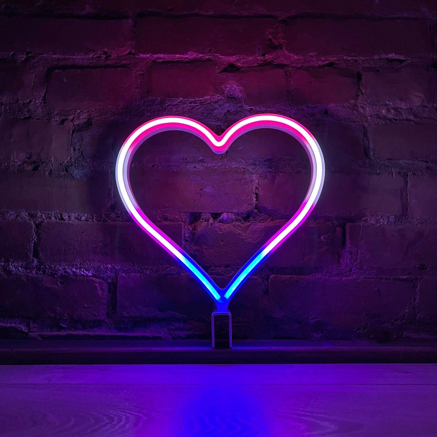 Neon Queer Heart