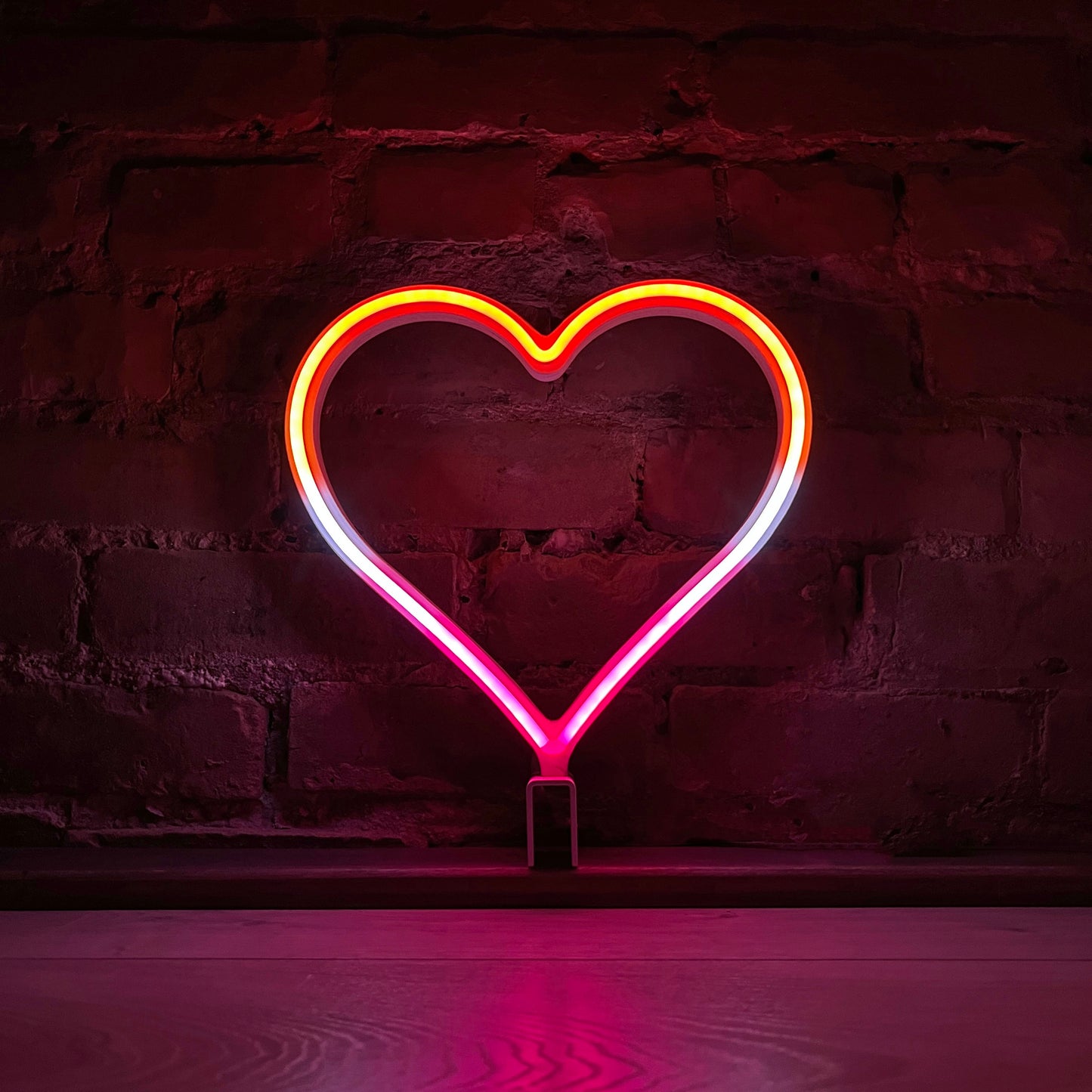 Neon Queer Heart