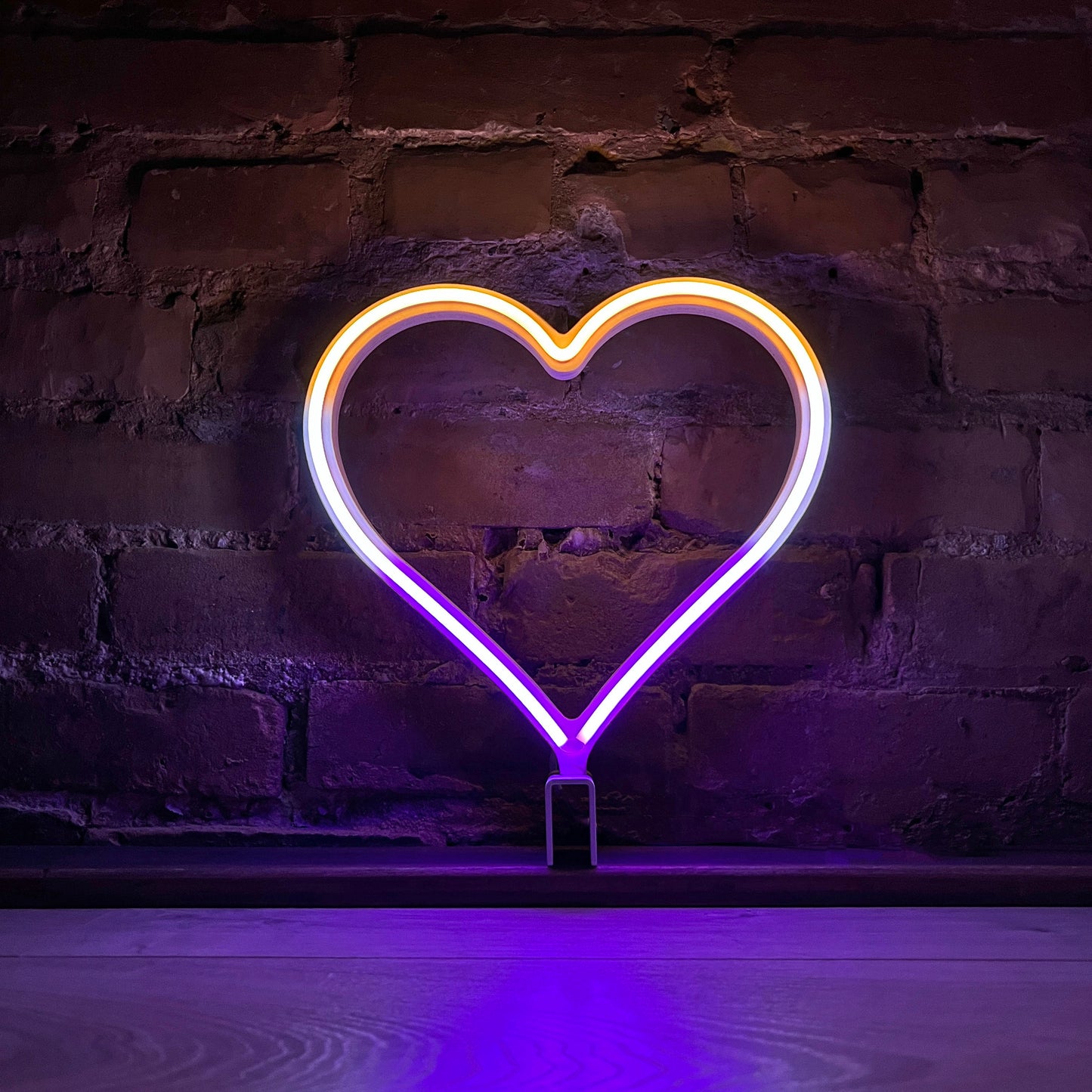 Neon Queer Heart